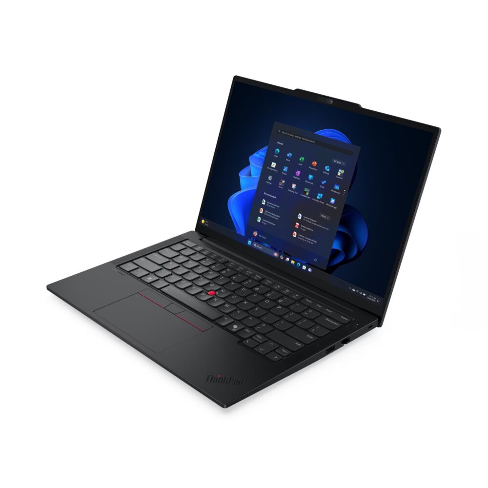 Alternative view of LENOVO Laptop ThinkPad E14 G7 14'' WUXGA IPS/Ultra7-255H/16GB/512GB SSD/Intel Arc Graphics/Win 11 Pro/3Y NBD/Black