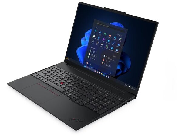 Alternative view of LENOVO Laptop ThinkPad E16 G3 16'' WQXGA IPS/Ultra7-258V/32GB/1TB SSD/Intel Arc Graphics/Win 11 Pro/3Y NBD/Black