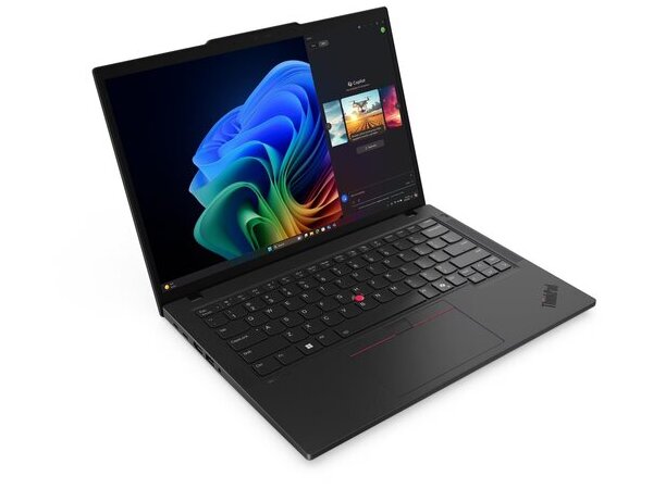 Alternative view of LENOVO Laptop ThinkPad T14 G6 14'' WUXGA IPS/Ultra7-258V/32GB/1TB SSD/Intel Graphics/Win 11 Pro/3Y PREM/Touch/Black