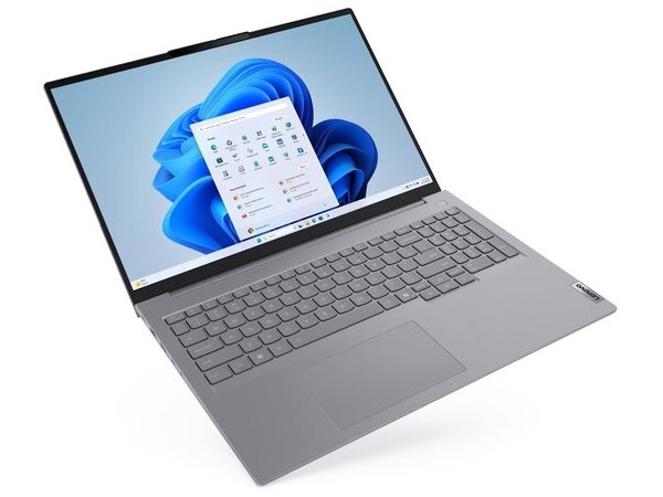 Alternative view of LENOVO Laptop ThinkBook 16 G8 IAL 16'' WUXGA IPS/Ultra5-225U/16GB/512GB SSD/Intel Graphics/Win 11 Pro/3Y NBD/Arctic Grey