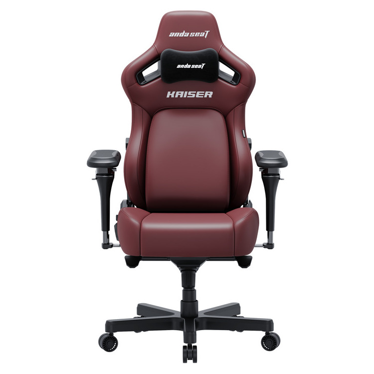 Alternative view of ANDA SEAT Gaming Chair KAISER-4 V2 XL Maroon with 6D Armrest