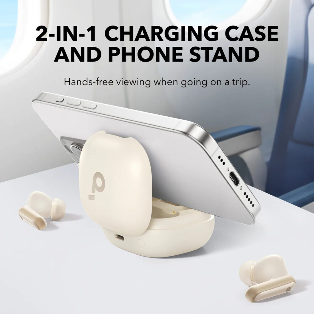 Alternative view of ANKER Soundcore P40i TWS Earphones NC Oat White