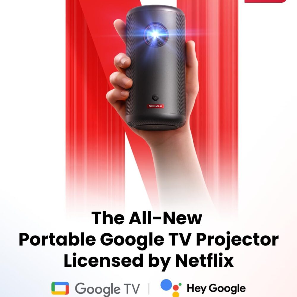 Alternative view of ANKER Nebula Capsule 3 DLP Projector FHD 1080p