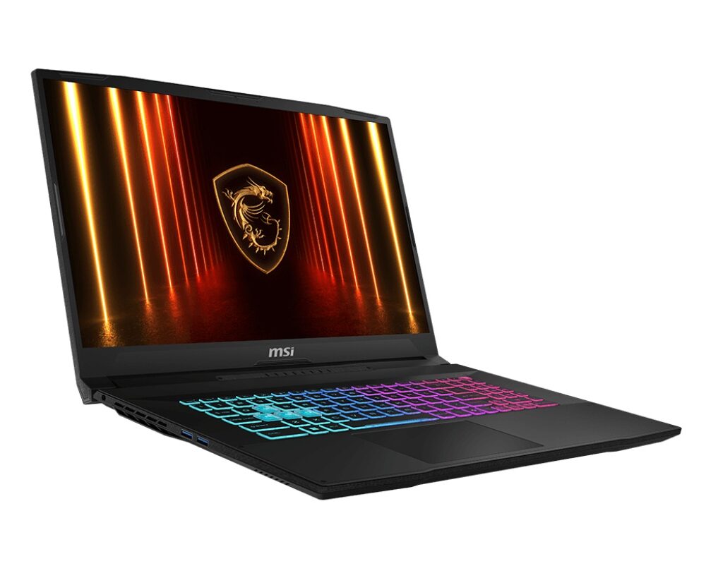Alternative view of MSI Laptop Katana 17 HX B14WEK 17.3'' IPS 2560x1440 240Hz/i7-14650HX/16GB/1TB SSD NVMe PCIe 4.0/NVidia GeForce RTX 5050 8GB/Win 11 Home/2Y/Black