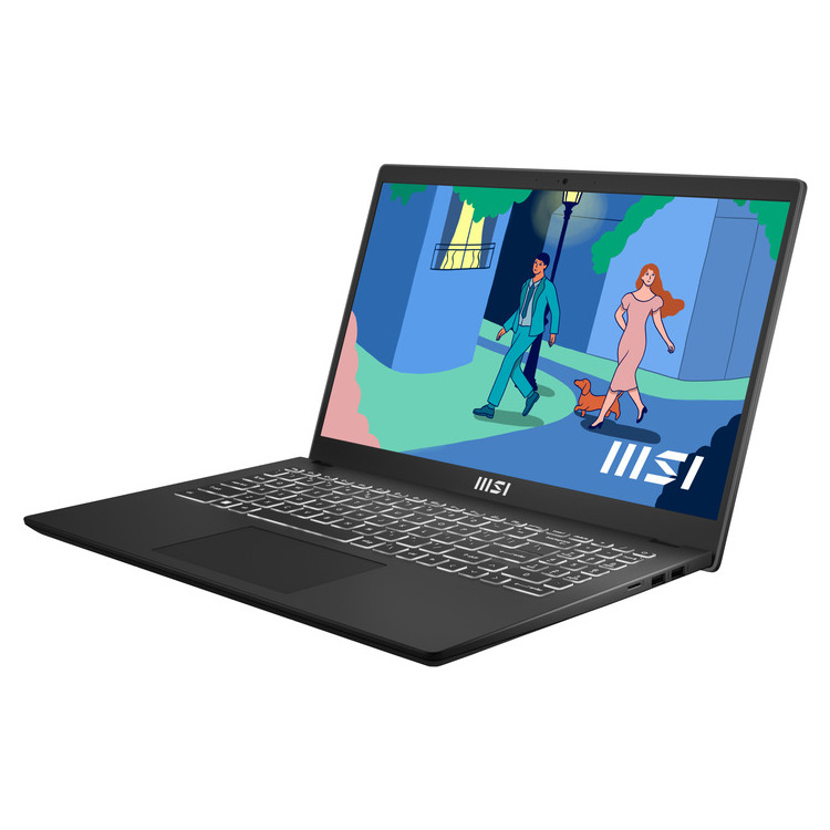 MSI Laptop Modern 15 B7M 15.6'' FHD IPS R7-7730U/16GB/1TB SSD/Win 11 Home/2Y/Classic Black - Image 3