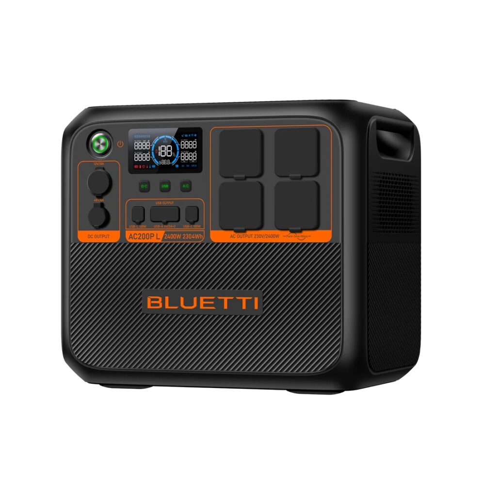 Alternative view of BLUETTI Premium AC200PL Expandable Power Station Expandable, 2400W AC Outlet 2304Wh