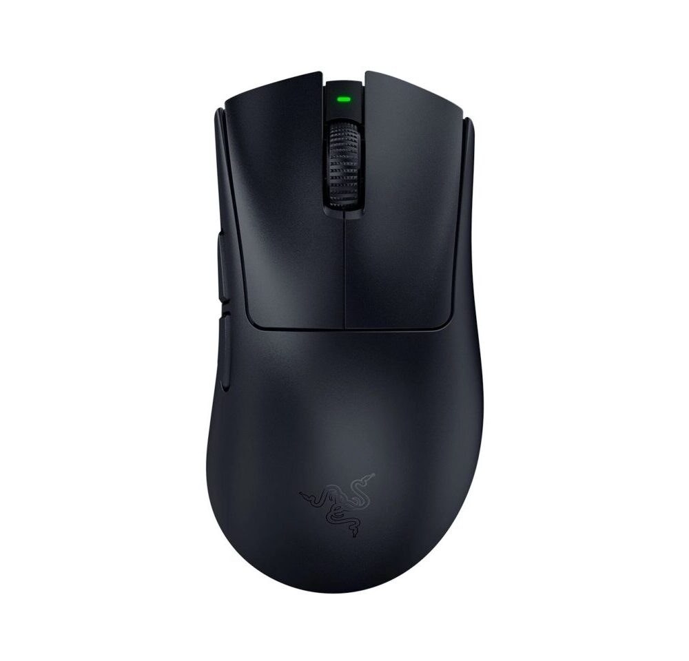Razer DEATHADDER V4 PRO BLACK - 56g Wireless Gaming Mouse - Ergonomic - 120 Hours Battery - 45K DPI
