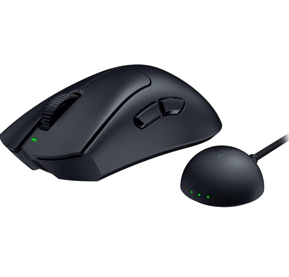 Alternative view of Razer DEATHADDER V4 PRO BLACK - 56g Wireless Gaming Mouse - Ergonomic - 120 Hours Battery - 45K DPI