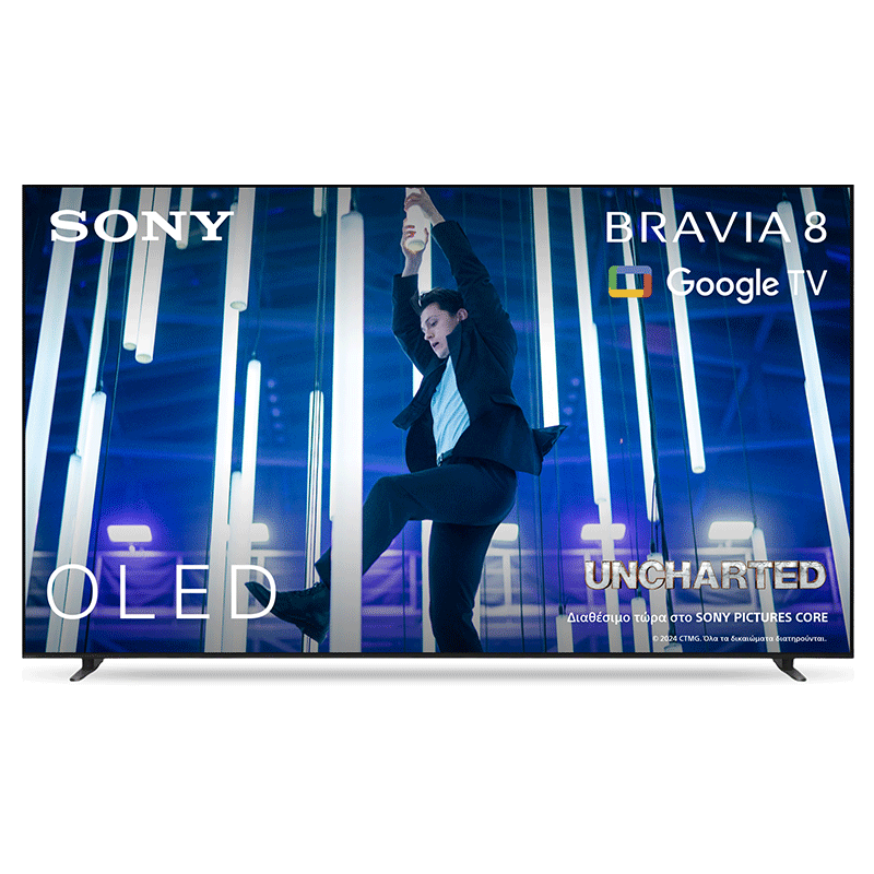 Sony BRAVIA 8 OLED 55" 4K HDR Google Smart TV (2024) - K55XR80PAEP