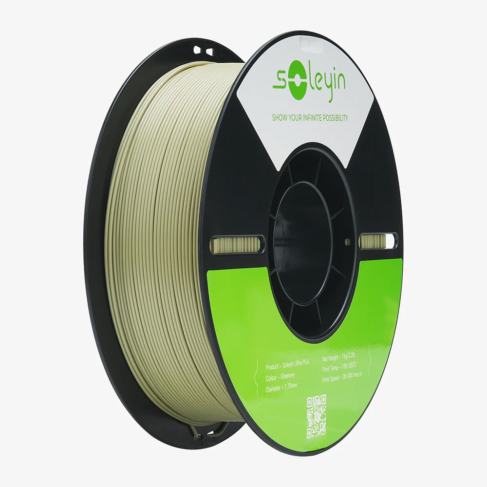 Creality Soleyin Ultra PLA Grass Green (Greenery) 3D Printer Filament 1 kg Spool,1.75 mm