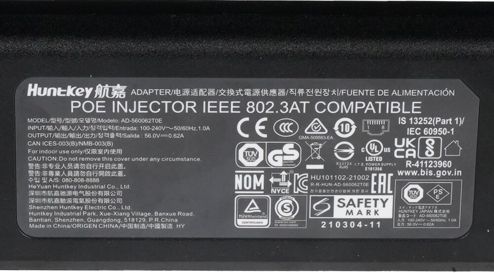HUAWEI eKit POE ADAPTER AD-560062T0E 35W