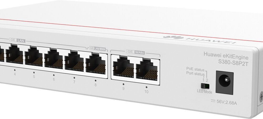 Alternative view of HUAWEI eKitEngine Gateway S380-S8P2T