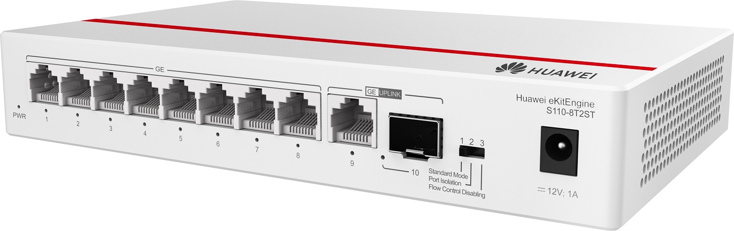 HUAWEI eKitEngine Switch S110-8T2ST Unmanaged - Image 2