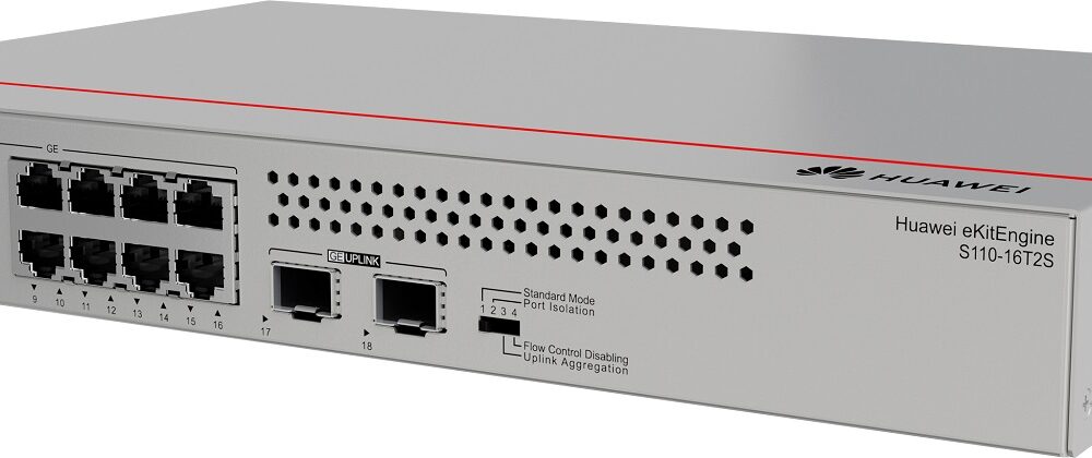 Alternative view of HUAWEI eKitEngine Switch S110-16T2S Unmanaged