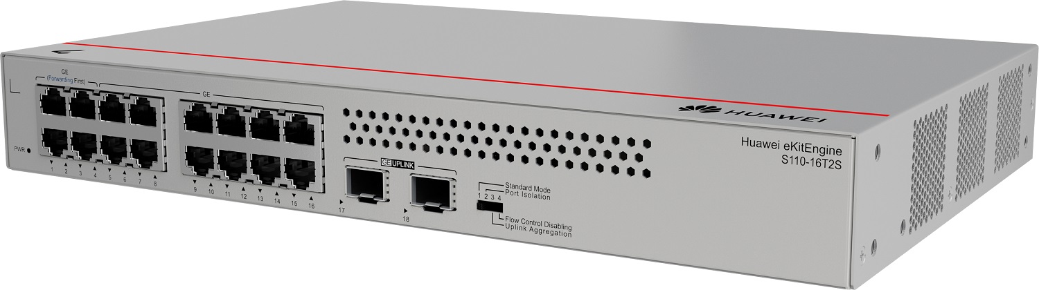 HUAWEI eKitEngine Switch S110-16T2S Unmanaged - Image 2