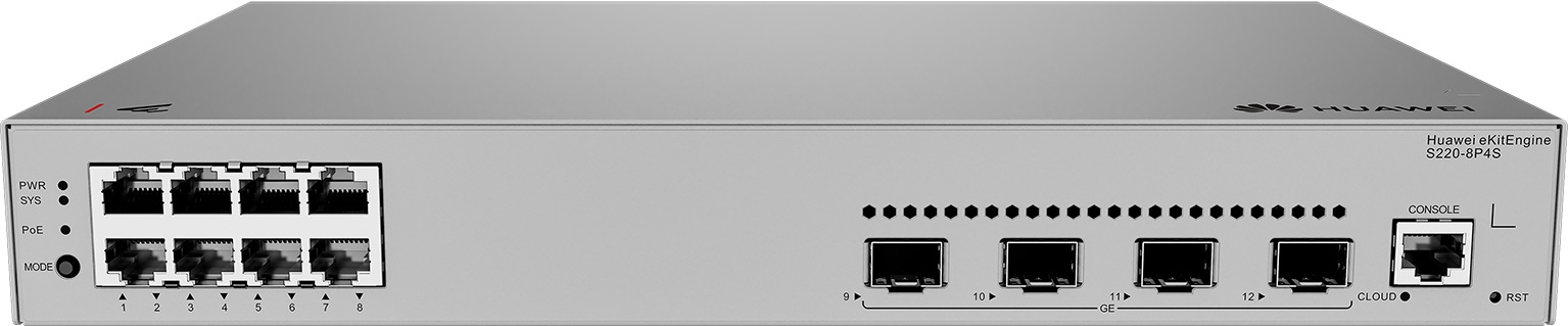 HUAWEI eKitEngine Switch S220-8P4S