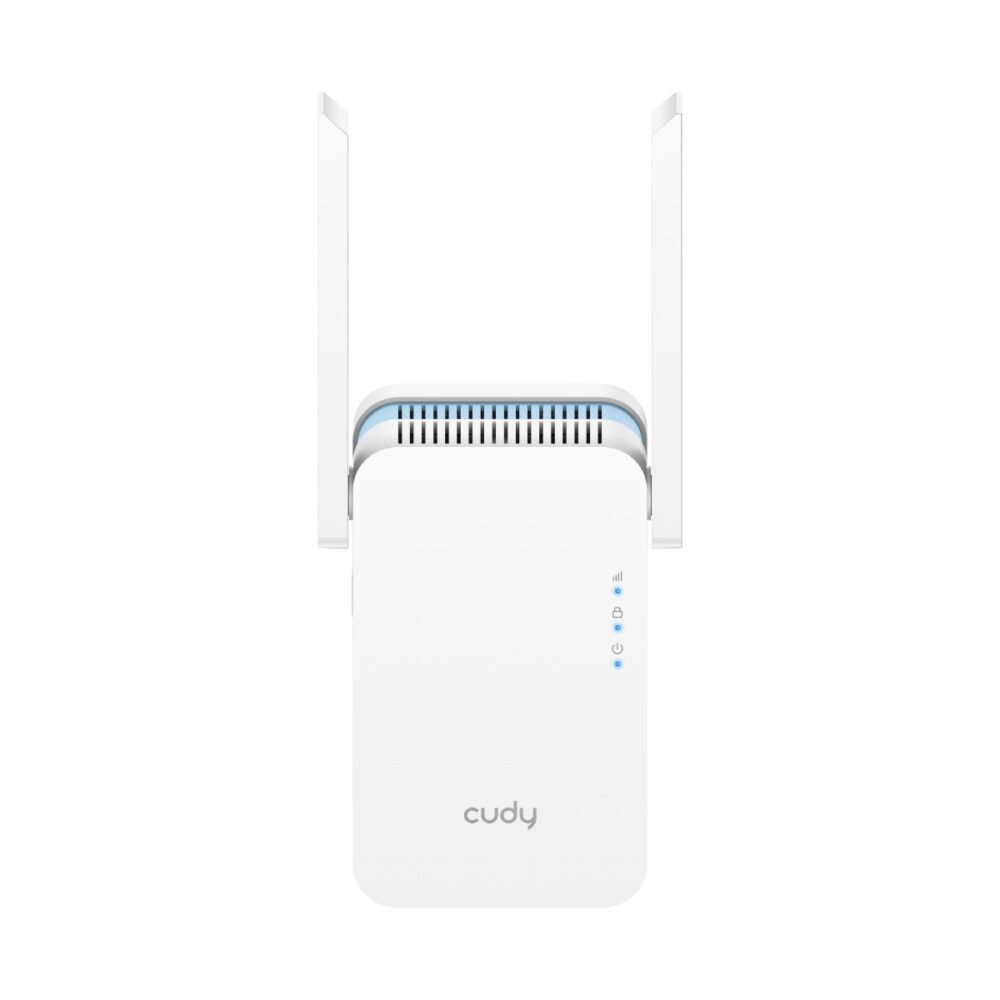 Alternative view of CUDY Range Extender RE1200 AC1200 Mesh Wi-Fi