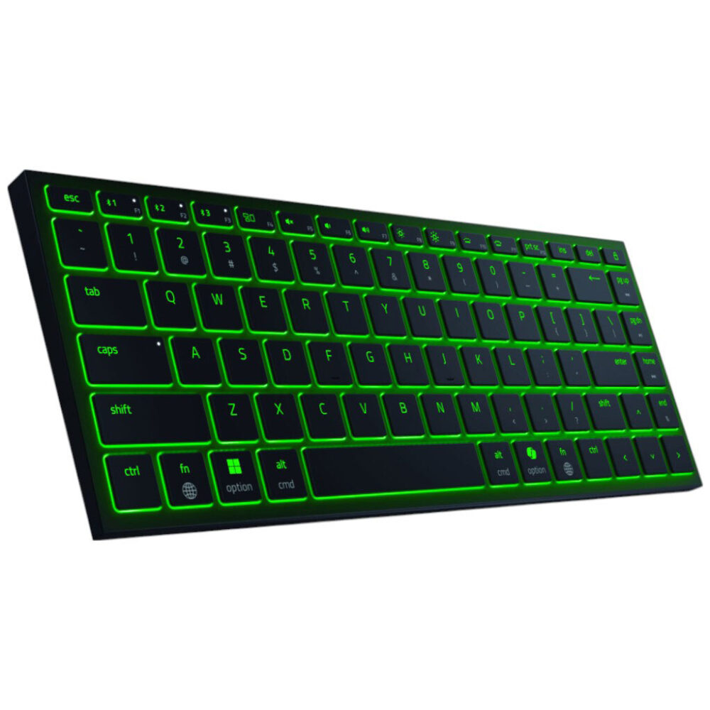 Alternative view of RAZER JORO - Portable Wireless RGB Gaming Keyboard - Thin,Light - Low Profile - Bluetooth / Type C