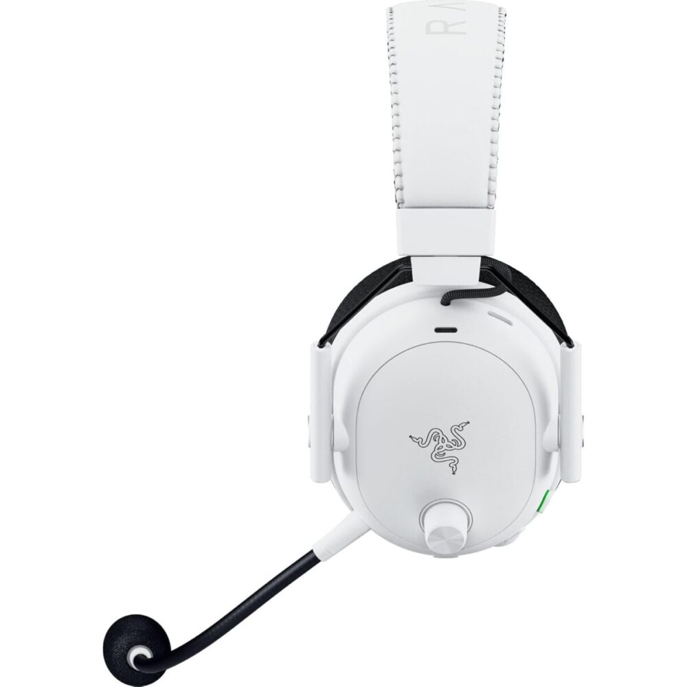 Alternative view of Razer BLACKSHARK V3 PRO White - ANC Wireless Gaming Headset - 70h Battery - 2.4GHz/BT/USB - PC/PS5