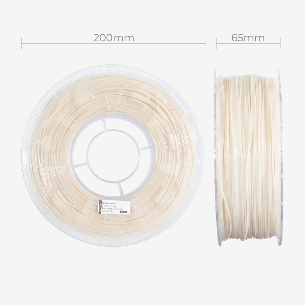 Alternative view of Creality CR-Nylon - Natural Color 3D Printer Filament 1 kg Spool1.75