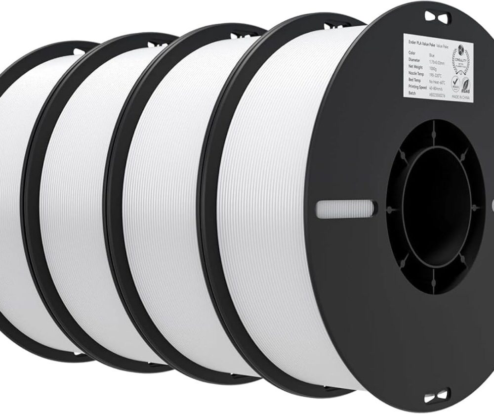 Creality EN-PLA Value Pack 4kg - 4 Χ White - Ender Filament 4kg 1.75 (3301010475)