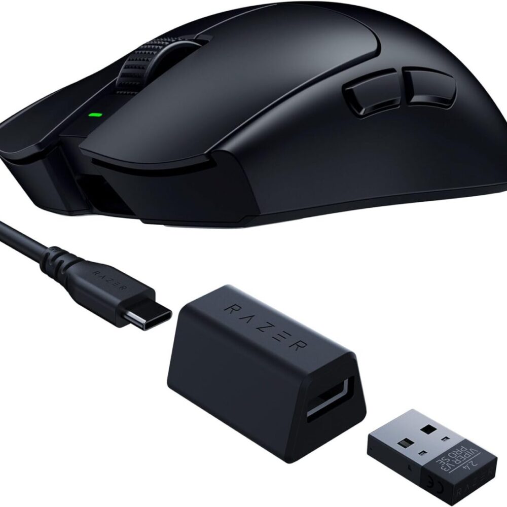 Razer VIPER V3 PRO SE Black - Wireless Gaming Mouse - 54g - 35K DPI - 95h Battery