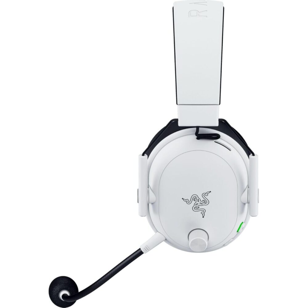 Alternative view of Razer BLACKSHARK V3 White - Wireless Gaming Headset - 70h Battery - 2.4GHz/BT/USB - PC/PS5/Switch