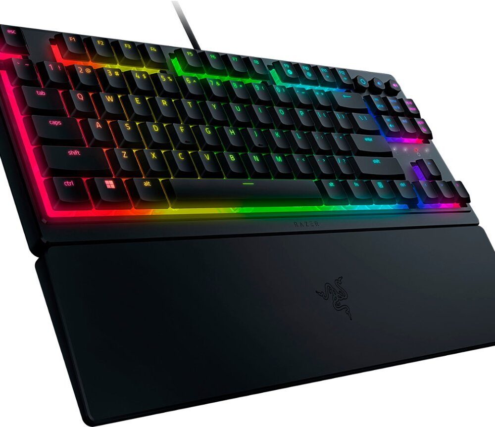 Alternative view of RAZER ORNATA V3 TENKEYLESS - Mecha Membrane Gaming Keyboard - Low Profile - UV COATED KEYCAPS - US