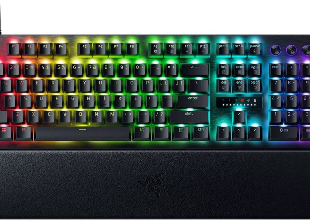 Razer HUNTSMAN V3 PRO 8KHz ANALOG - 8K Polling Rate - RGB Optical Gaming Keyboard - Rapid Trigger