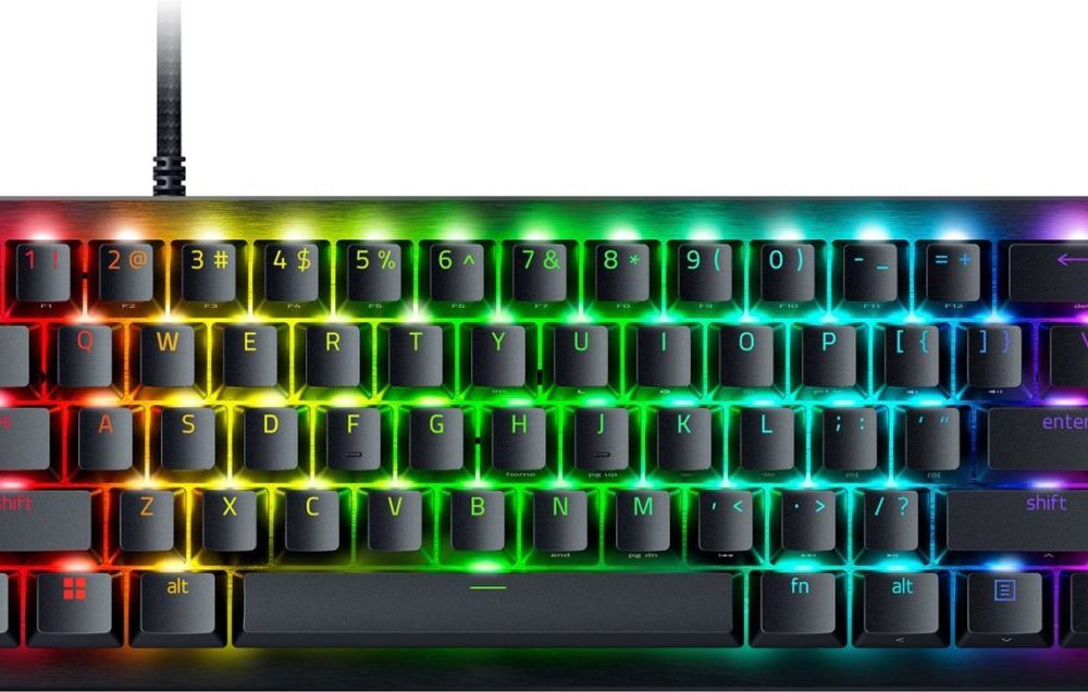 Razer HUNTSMAN V3 PRO MINI ANALOG - 60% Optical Gaming Keyboard - Rapid Trigger - US Layout