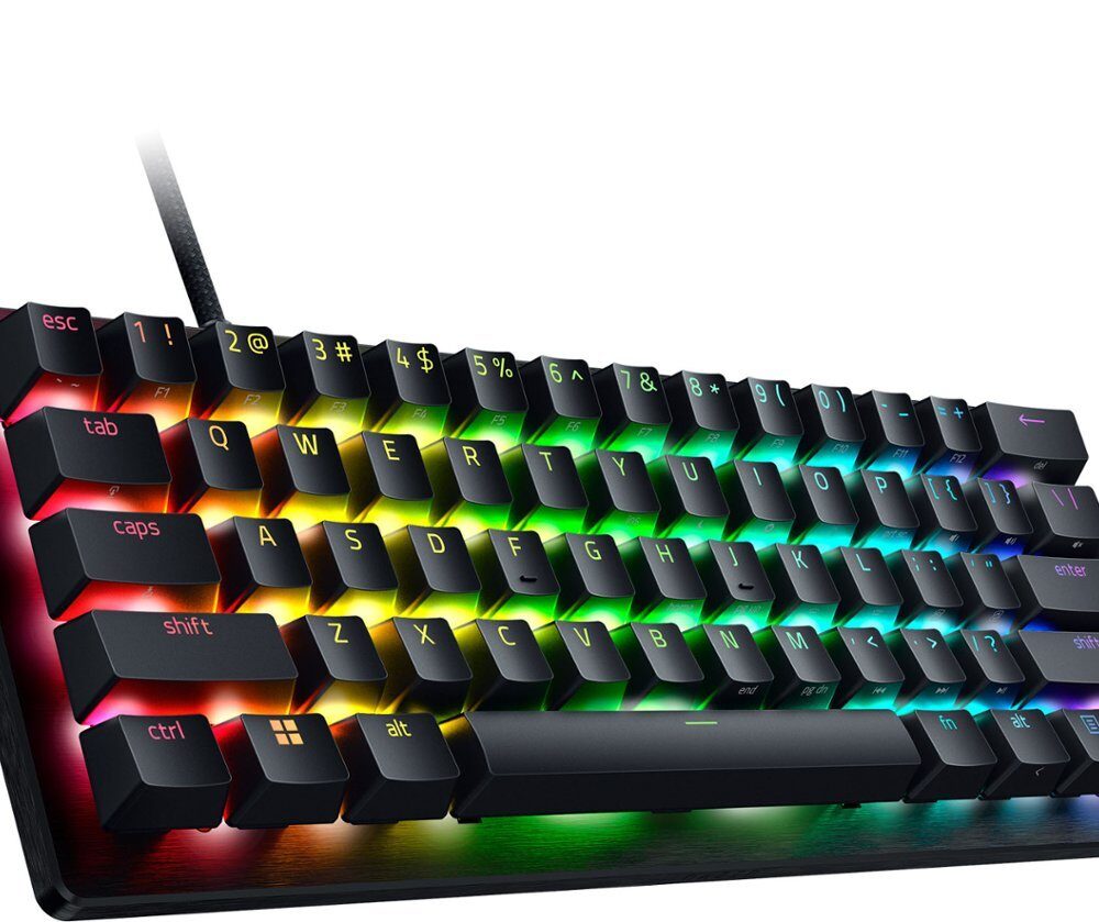 Alternative view of Razer HUNTSMAN V3 PRO MINI ANALOG - 60% Optical Gaming Keyboard - Rapid Trigger - US Layout