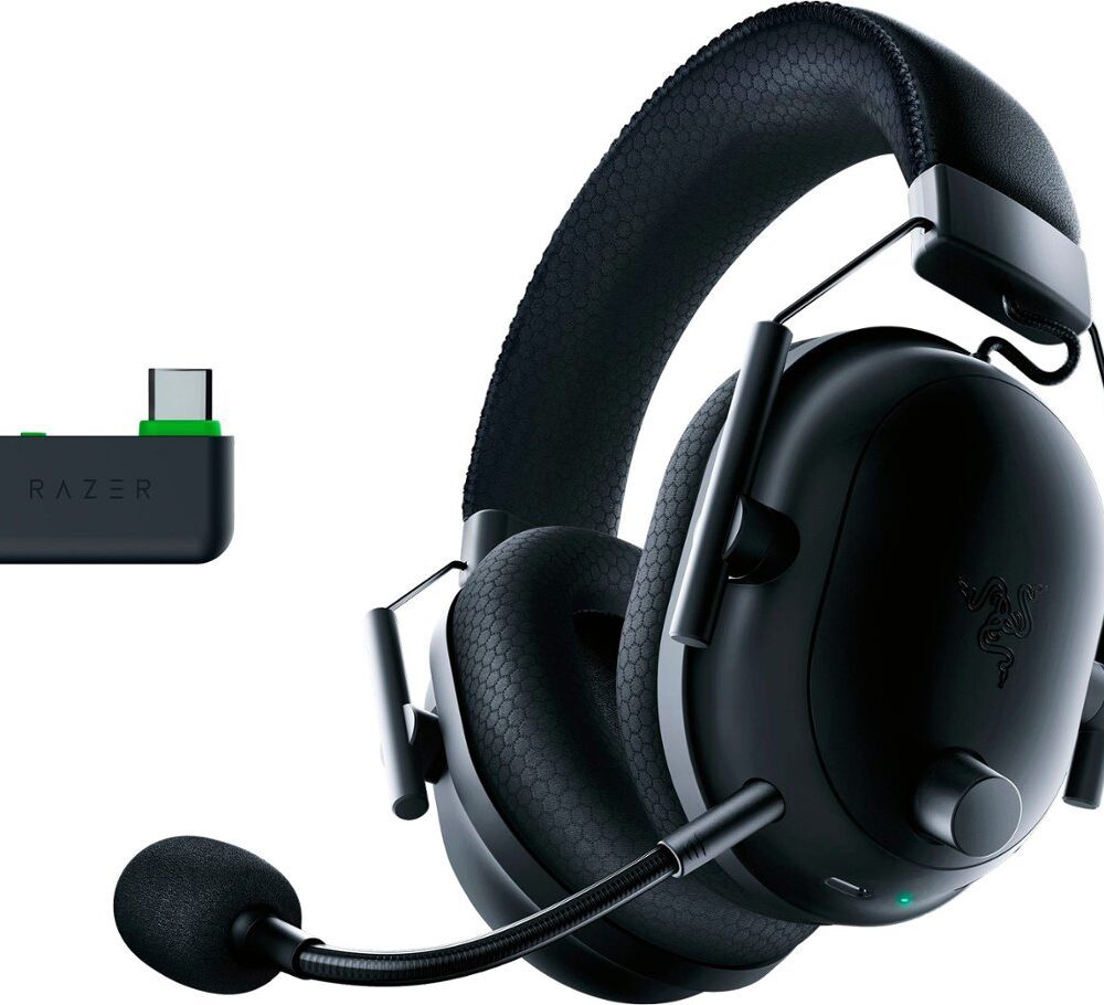 Razer BLACKSHARK V2 PRO Black For XBOX – Wireless Gaming Headset – 70h Battery – 2.4GHz/BT