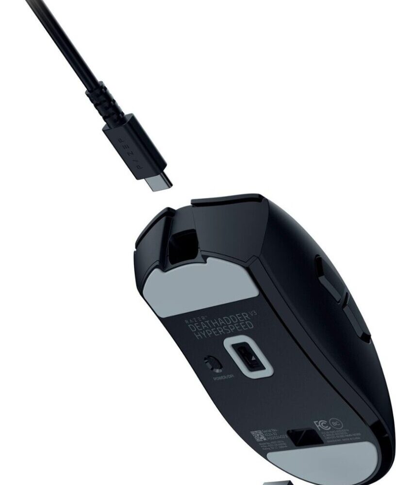 Alternative view of Razer DEATHADDER V3 HYPERSPEED - 55g Ultralight Wireless Gaming Mouse - 100h Battery - 26K DPI