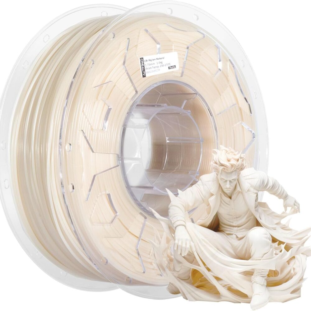 Creality CR-Nylon - Natural Color 3D Printer Filament 1 kg Spool1.75
