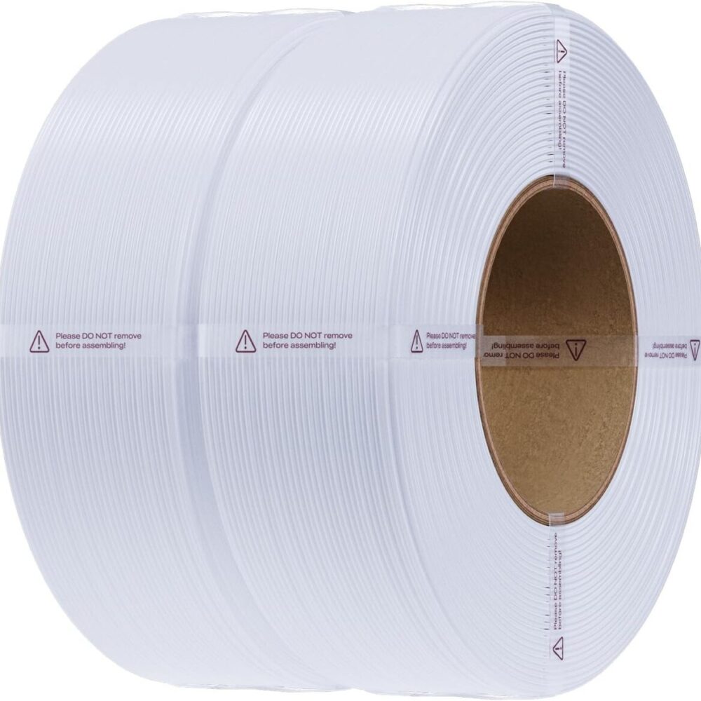 Creality CR-PETG Value Pack 2kg - No Reel - 2x White 3D Printer Filament Refill