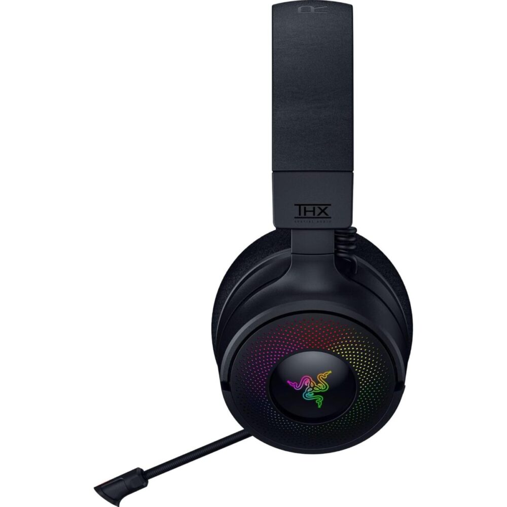 Alternative view of Razer KRAKEN V4 - Wireless 7.1 RGB Gaming Headset - BT/2.4GHz/USB - Haptic Feedback - PC/PS5/PS4