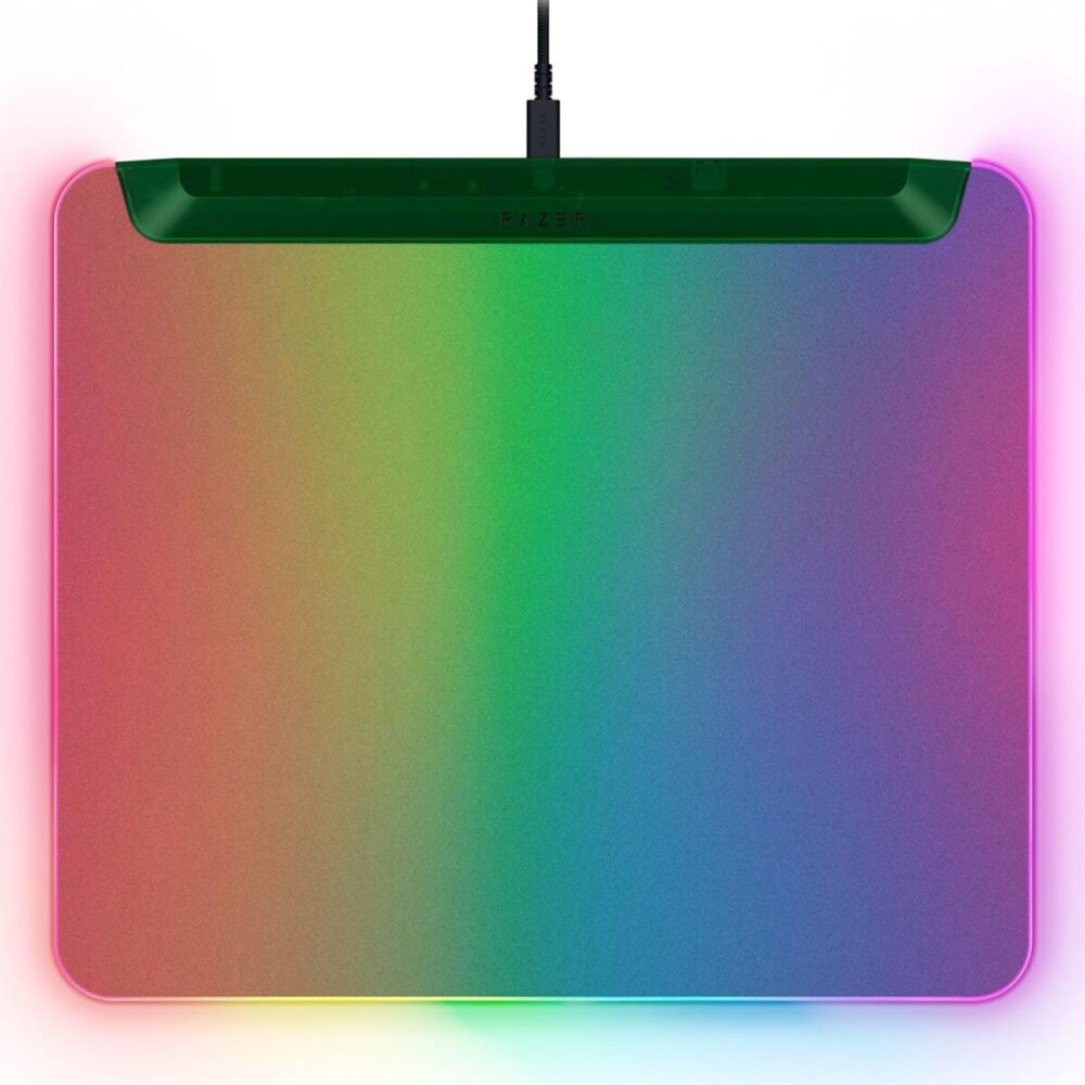 Alternative view of Razer FIREFLY V2 PRO Phantom Green - RGB GAMING MOUSEPAD - USB HUB - BACKLIT LIGHTING