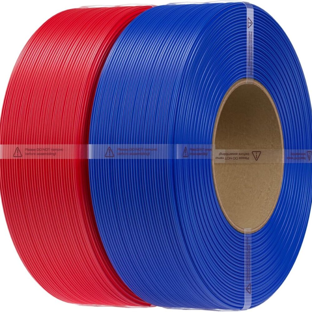 Creality CR-PETG Value Pack 2kg - No Reel - Red & Blue 3D Printer Filament Refill