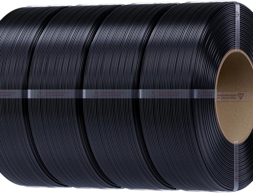 Creality CR-PETG Value Pack 4kg - No Reel - 4x Black 3D Printer Filament Refill