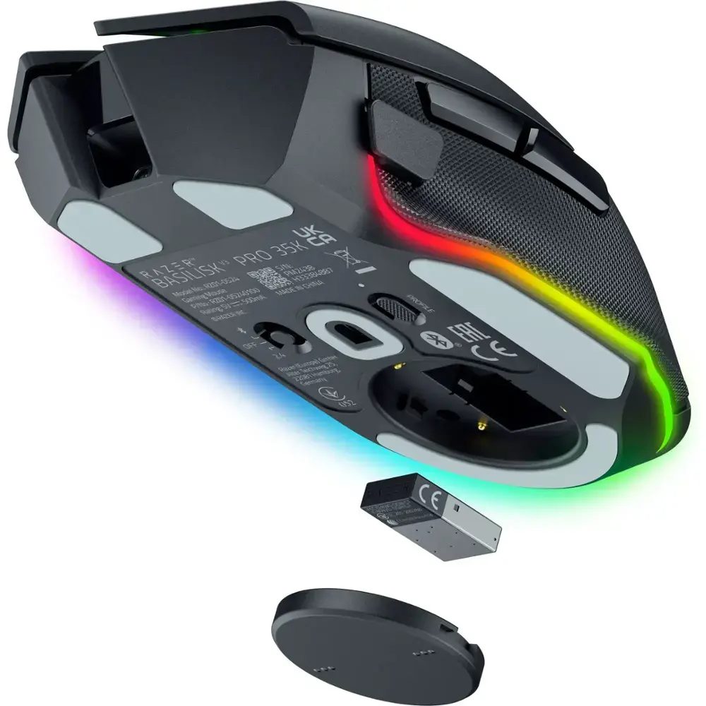 Alternative view of Razer BASILISK V3 PRO 35K BLACK WIRELESS - Optical Switches - Tilt Wheel - 11 Buttons
