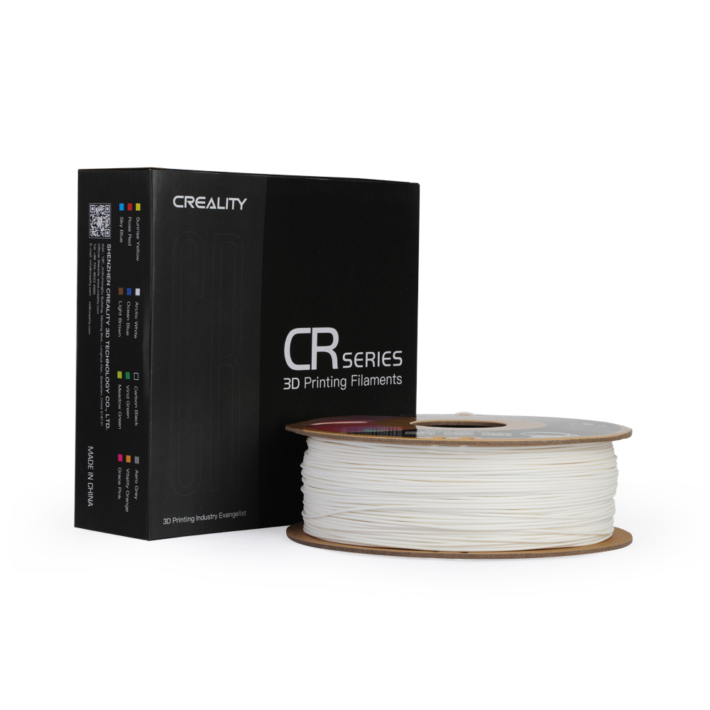 Alternative view of CREALITY CR-PLA Matte Gypsum White, 3D Printer Filament 1 kg Spool,1.75mm (3301010296)