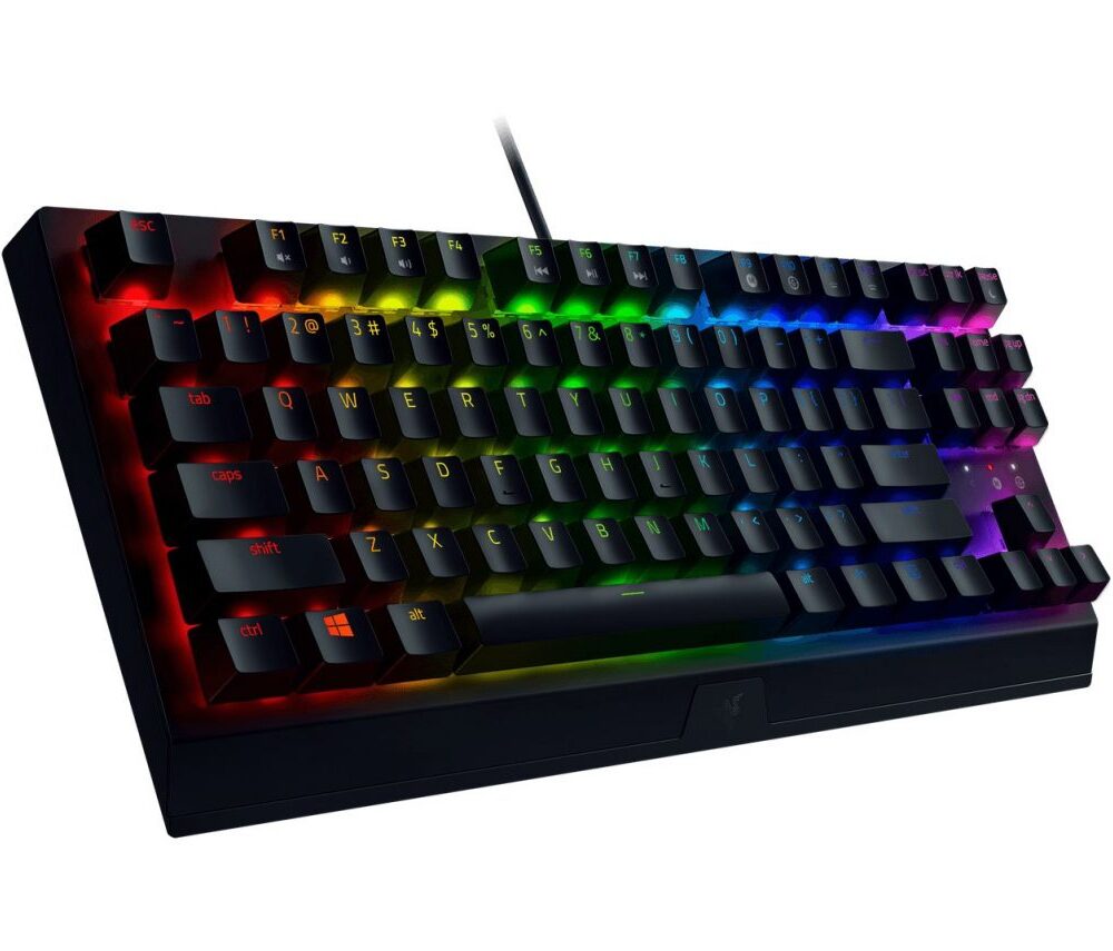 Alternative view of Razer BLACKWIDOW V3 TENKEYLESS Mechanical Gaming Keyboard GR Layout - Green Switches