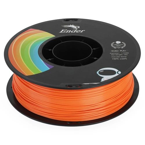 Alternative view of CREALITY EN-PLA+ Orange Ender 3D Printer Filament, Tensile Str. 34MPA, Bending 77MPa, 1 kg Spool1.75