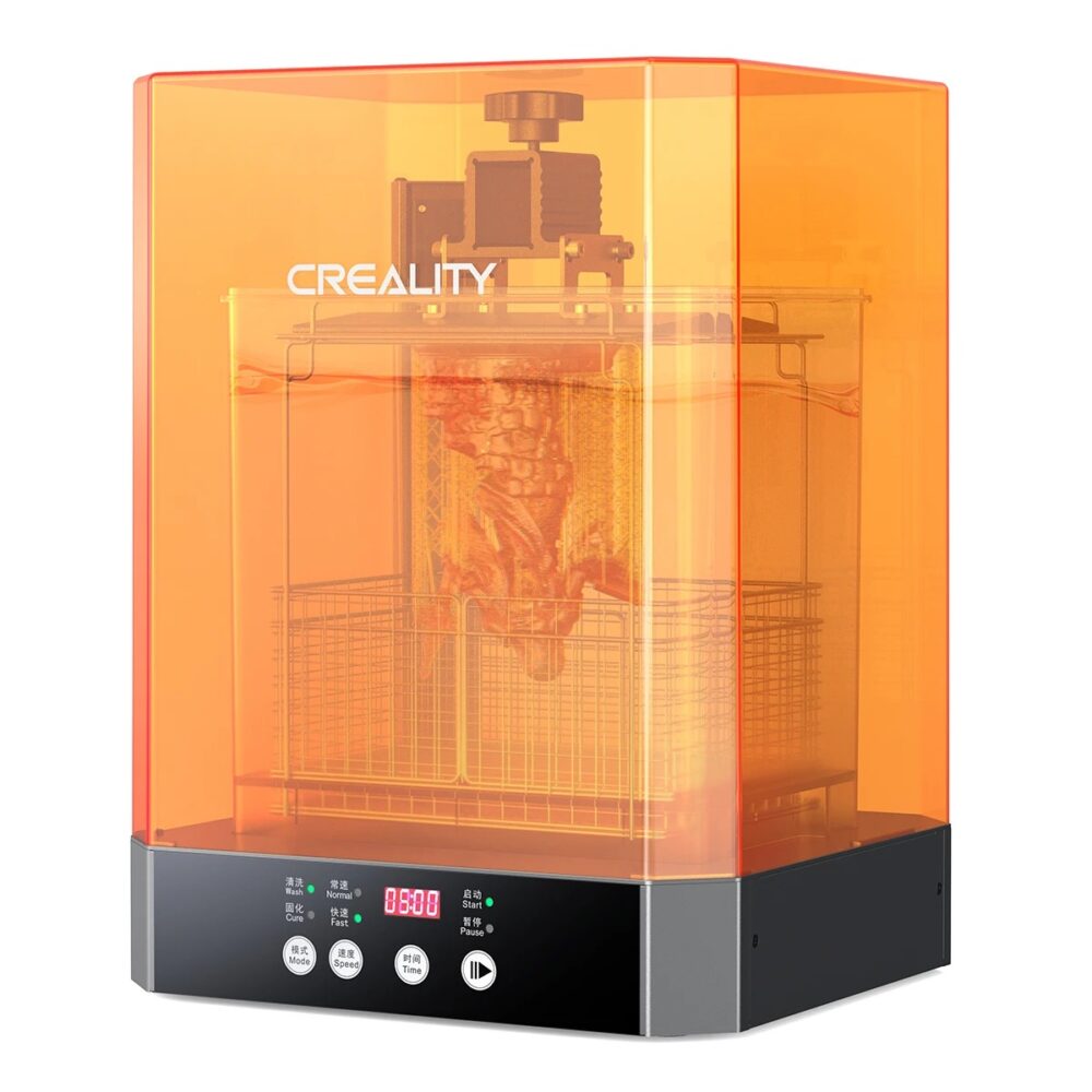 Alternative view of CREALITY UW-03 All in One Washing and Curing Machine - 215x165x300