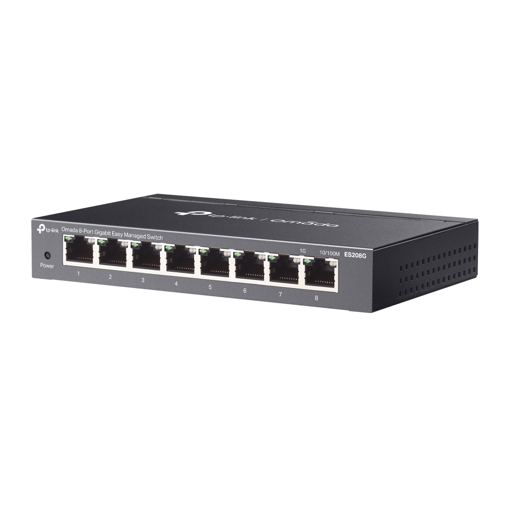 TP-LINK SWITCH OMADA ES208G 8XGB Managed Switch - Image 3