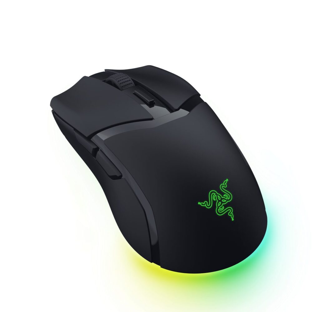 Alternative view of Razer Cobra Hyperspeed - Wireless RGB Gaming Mouse - 26K DPI - 2.4GHz, Bluetooth & USB C