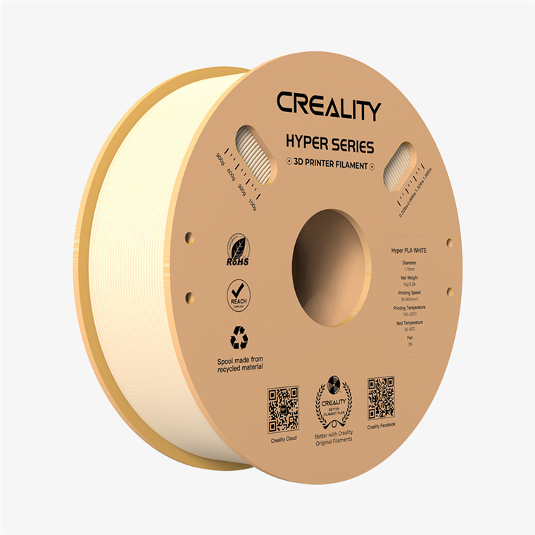 Creality Hyper PLA Complexion Skin Flesh 3D Printer Filament, High Speed, 1 kg Spool1.75