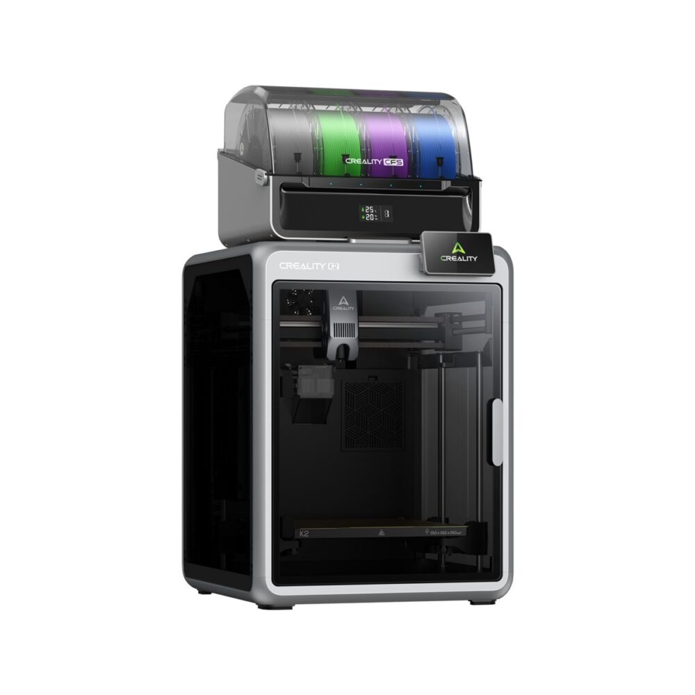 CREALITY K2 COMBO - 3d Printer, 1 CFS Multicolor, 600mm/s 260x260x260mm, Pre-Assembled, up to 16 co