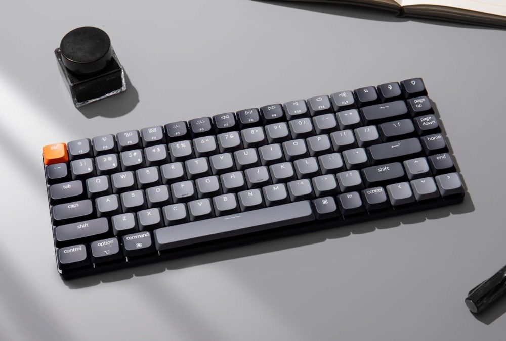 Alternative view of Keychron K3 V3 (K3X-B1) QMK Wireless Mechanical Keyboard Red Switch RGB 75% US Layout