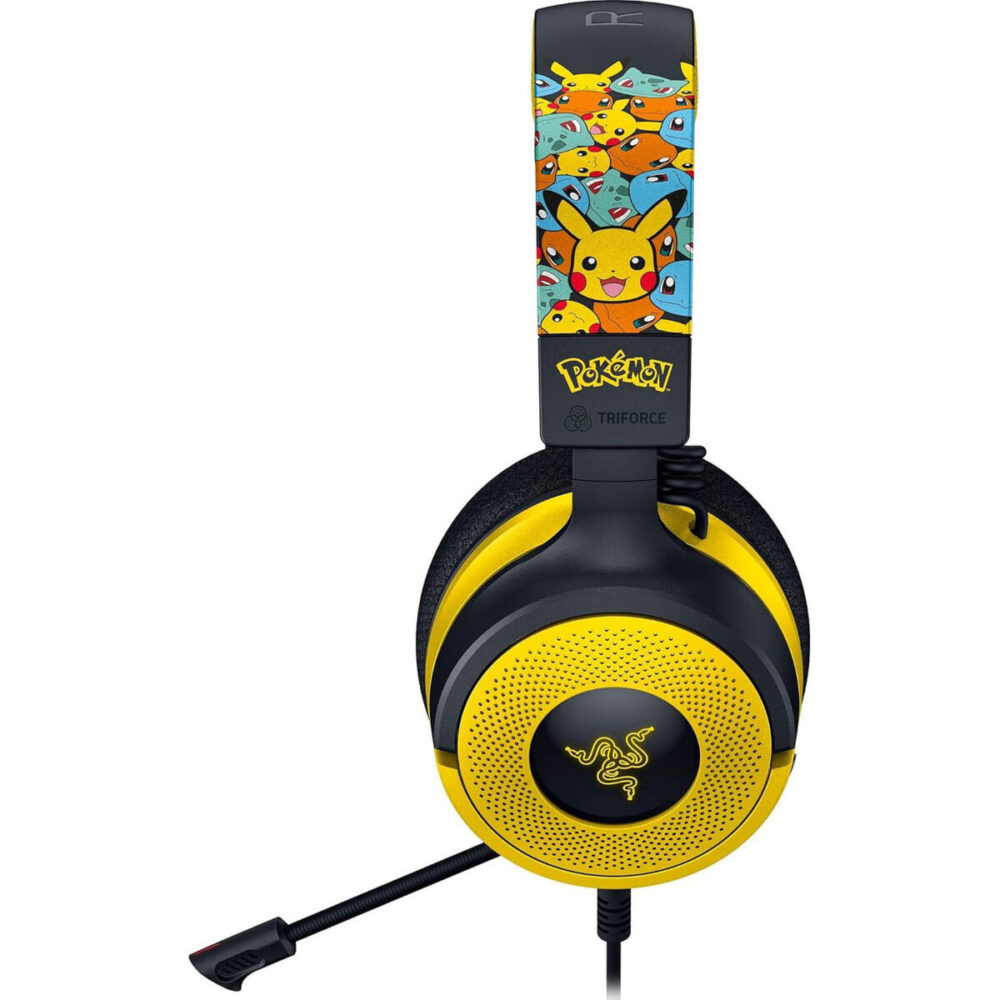 Alternative view of Razer Kraken V4 X - Pokemon Kanto Starters - USB RGB 7.1 Gaming Headset - 40 MM Driver - PC/PS5/PS4